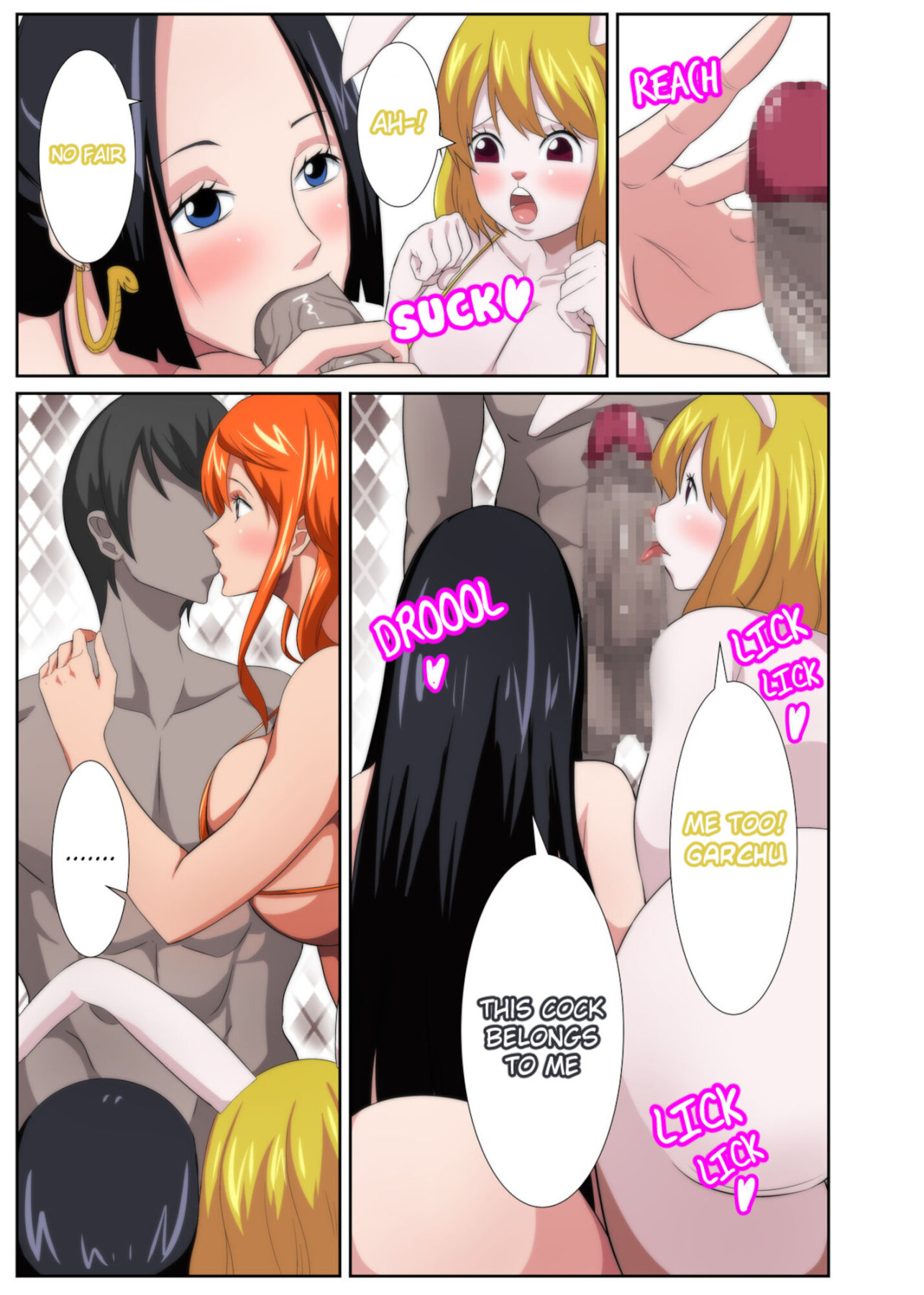 Hentai Manga Comic-v22m-Big Breasted Heroine Harem Paradise-Read-5